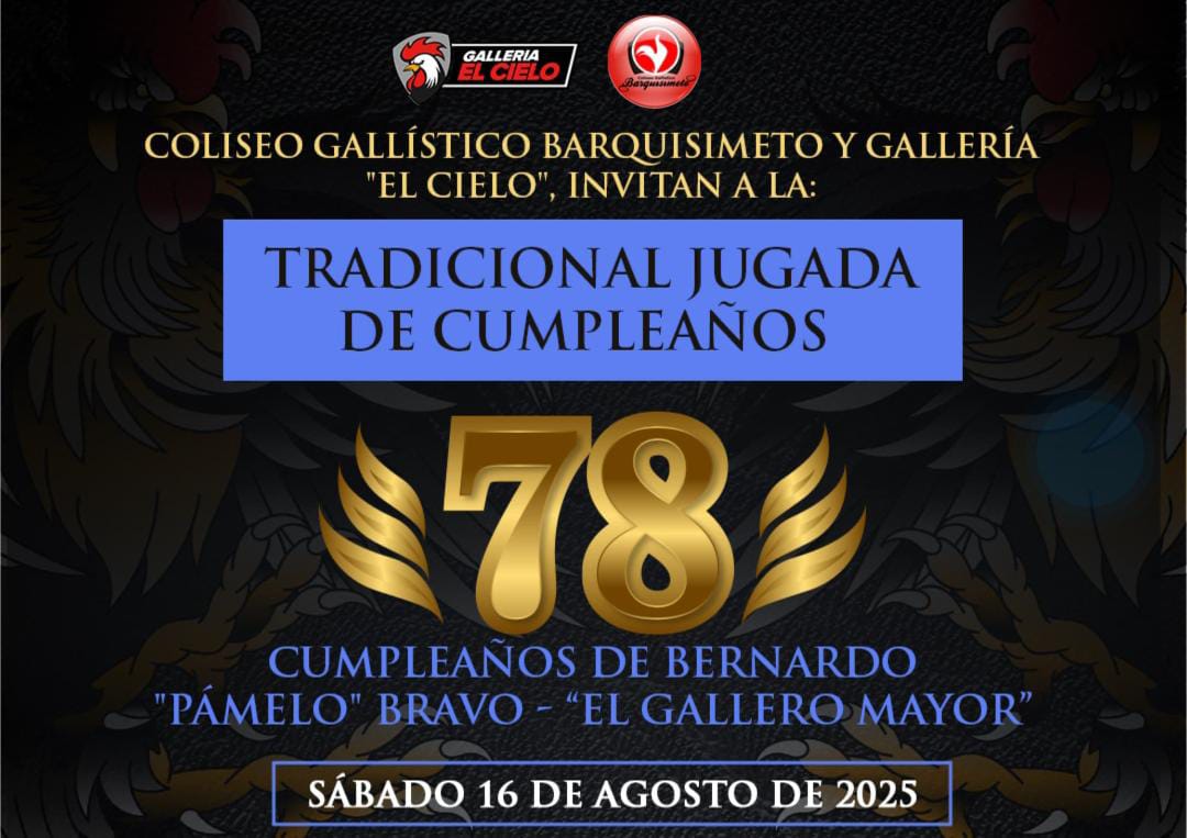 Tradicional Jugada de Cumpleaños - 78 años